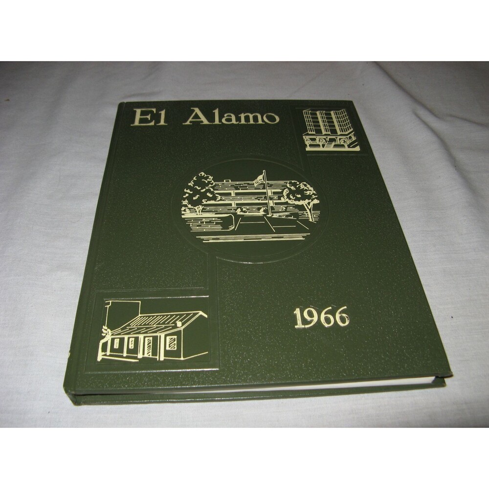 1966 El Alamo San Antonio Texas College Yearbook Annual